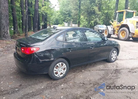 2010 Hyundai Elantra Blue from USA, damaged, VIN KMHDU4AD0AU171349